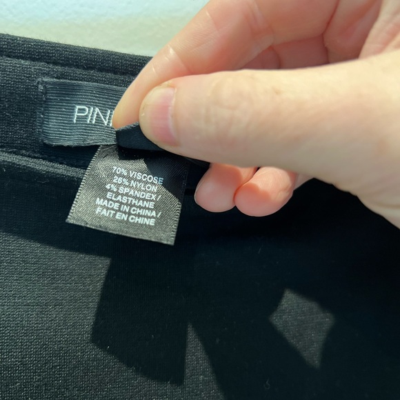 PINK TARTAN - Black Sleeveless Dress - size 4 - Picture 5 of 5